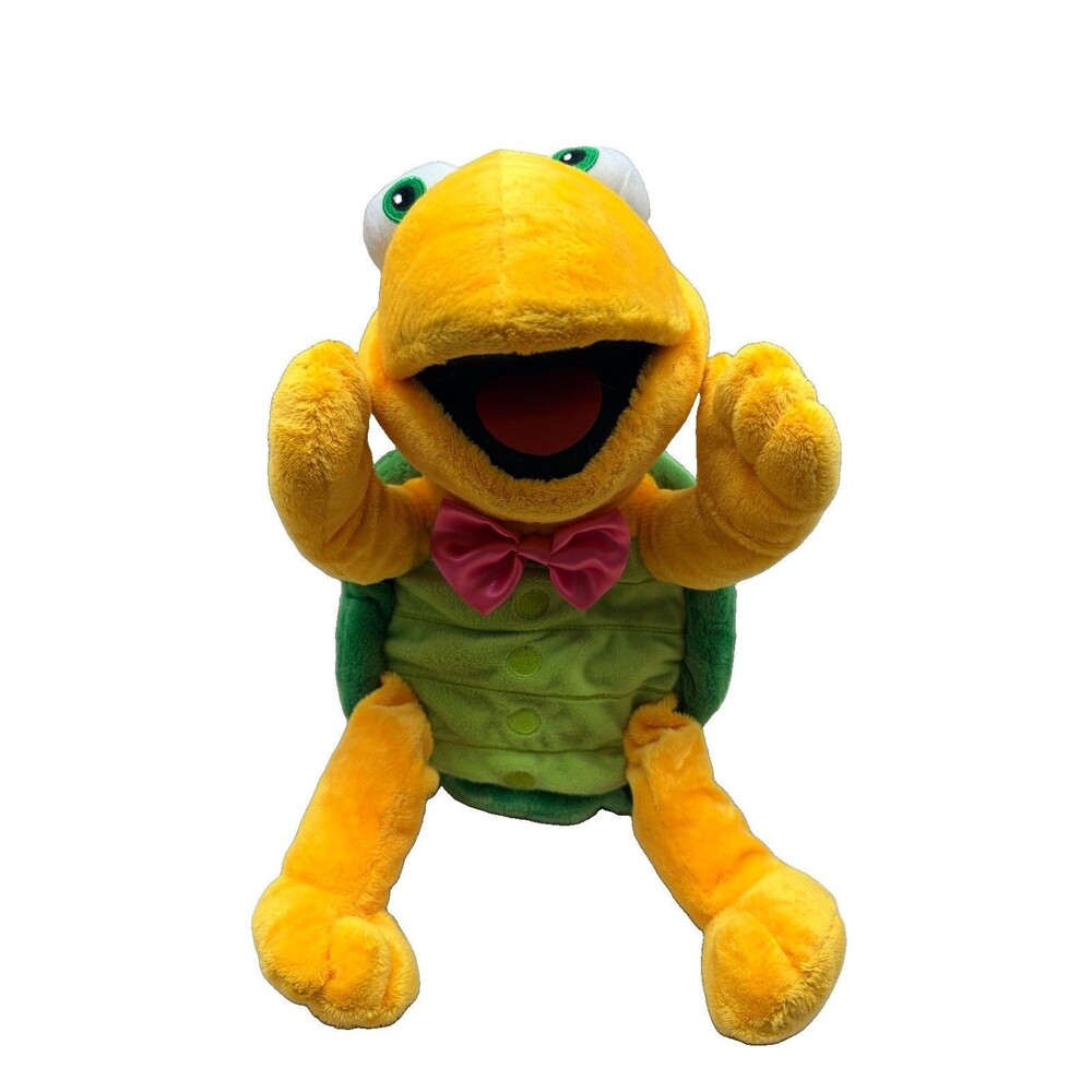 Terry Fator  Winston Green Turtle Full Body Plush Stuffed Hand Puppet 15” AGT